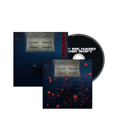 Billie Eilish, HIT ME HARD AND SOFT | CD + Splatter Paint Card Autografata 1