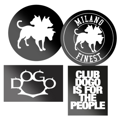 Club Dogo, CLUB DOGO | Set di Adesivi 1