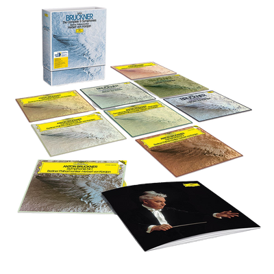 Herbert Von Karajan / Berliner Philharmoniker, Bruckner: Le 9 Sinfonie | Box 17 LP Numerato 1