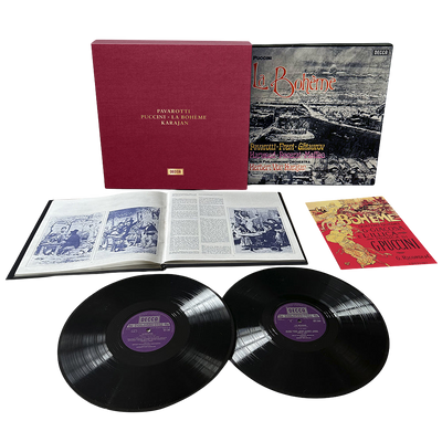 Luciano Pavarotti, Puccini: La Bohème | Doppio Vinile + Libro Deluxe Limited Edition 1