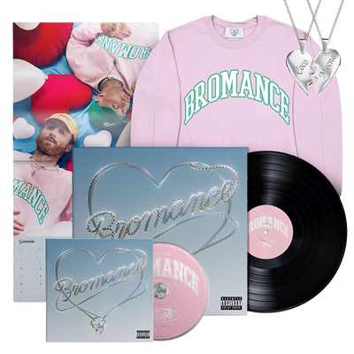 Mecna/Coco, Bromance | Cofanetto: CD e LP Autografati + Felpa + Calendario 2022 + 2 Catenine 1