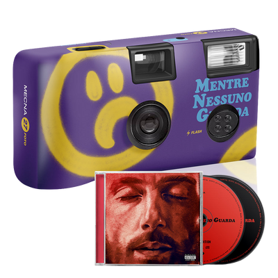 Mecna, Mentre Nessuno Guarda Deluxe Edition | 2CD Autografato + Fotocamera 1