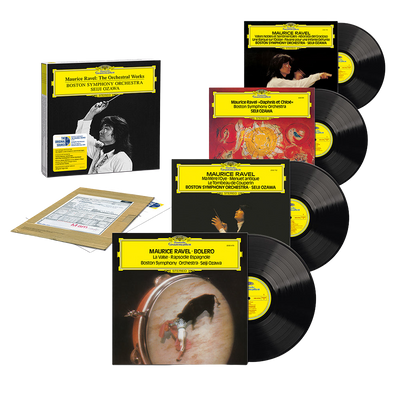 Seiji Ozawa, Boston Symphony Orchestra, Ravel: The Orchestral Works | 4 LP Limited Edition Box Set Numerato 1