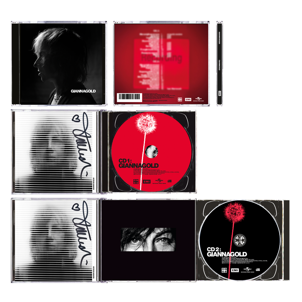 GIANNAGOLD | Doppio CD Autografato Numerato