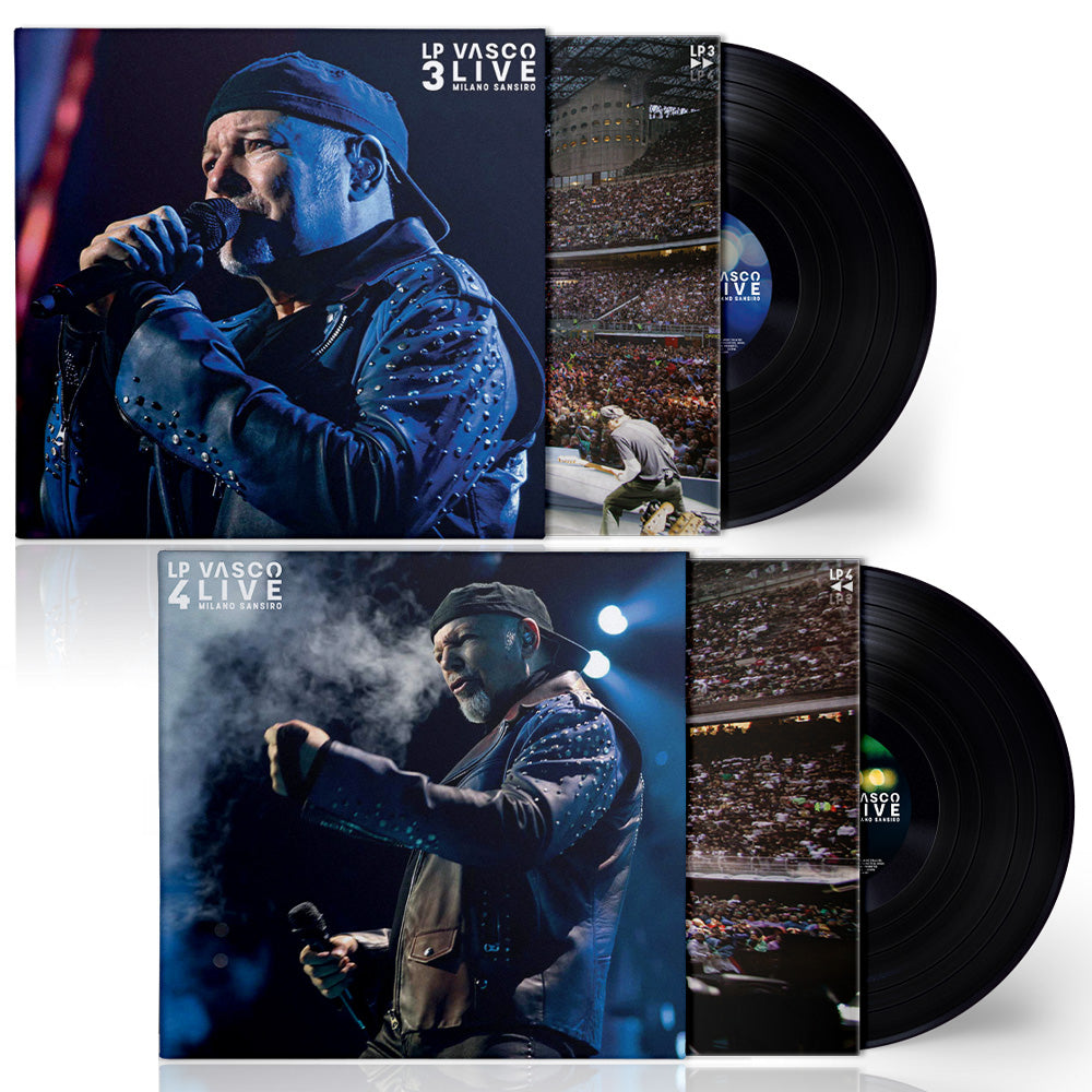 VASCO LIVE Milano Sansiro | 4 LP Box Set Numerato