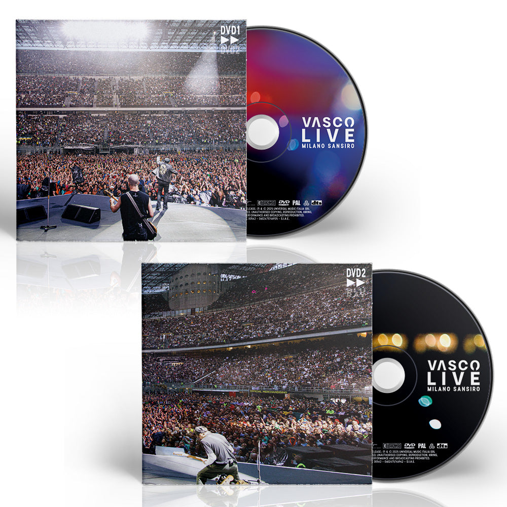 VASCO LIVE Milano Sansiro | 2CD + 2DVD + Blu-ray Box Set