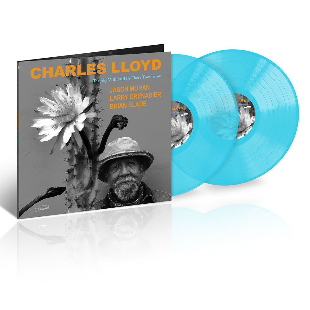 doppio vinile azzurro nuovo album di charles lloyd grande sassofonista titolo del disco The Sky Will Still Be There Tomorrow doppio vinile