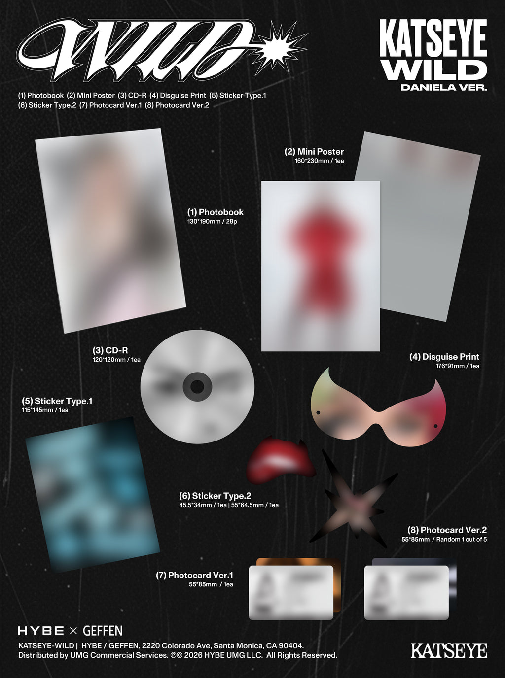 WILD | CD Member ver. ''Daniela''