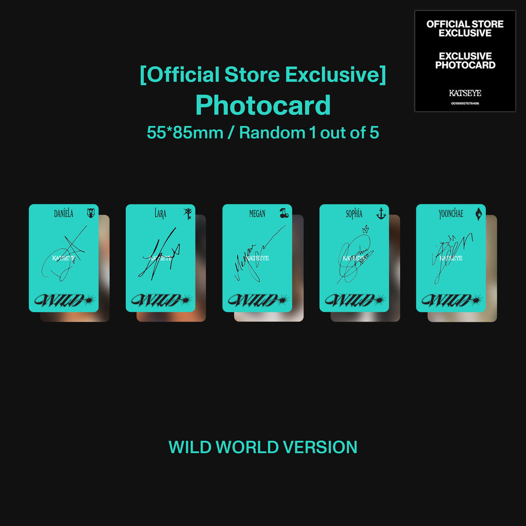 WILD | CD Esclusivo (Wild World ver.) + Card Autografata