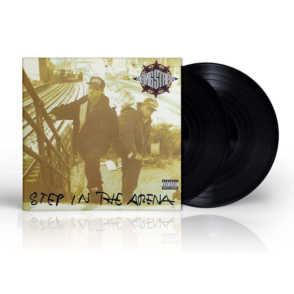 Custodia davanti e doppio vinile nero di Step In The Arena di Gang Starr