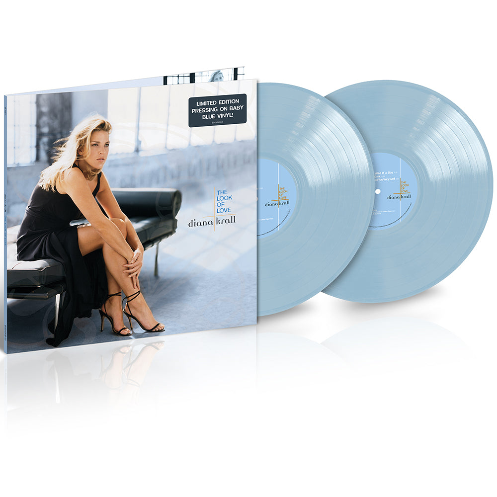  The Look of Love di Diana Krall nella versione Limited Edition su Vinile Colorato Baby Blue in Esclusiva solo sullo Shop Ufficiale Universal