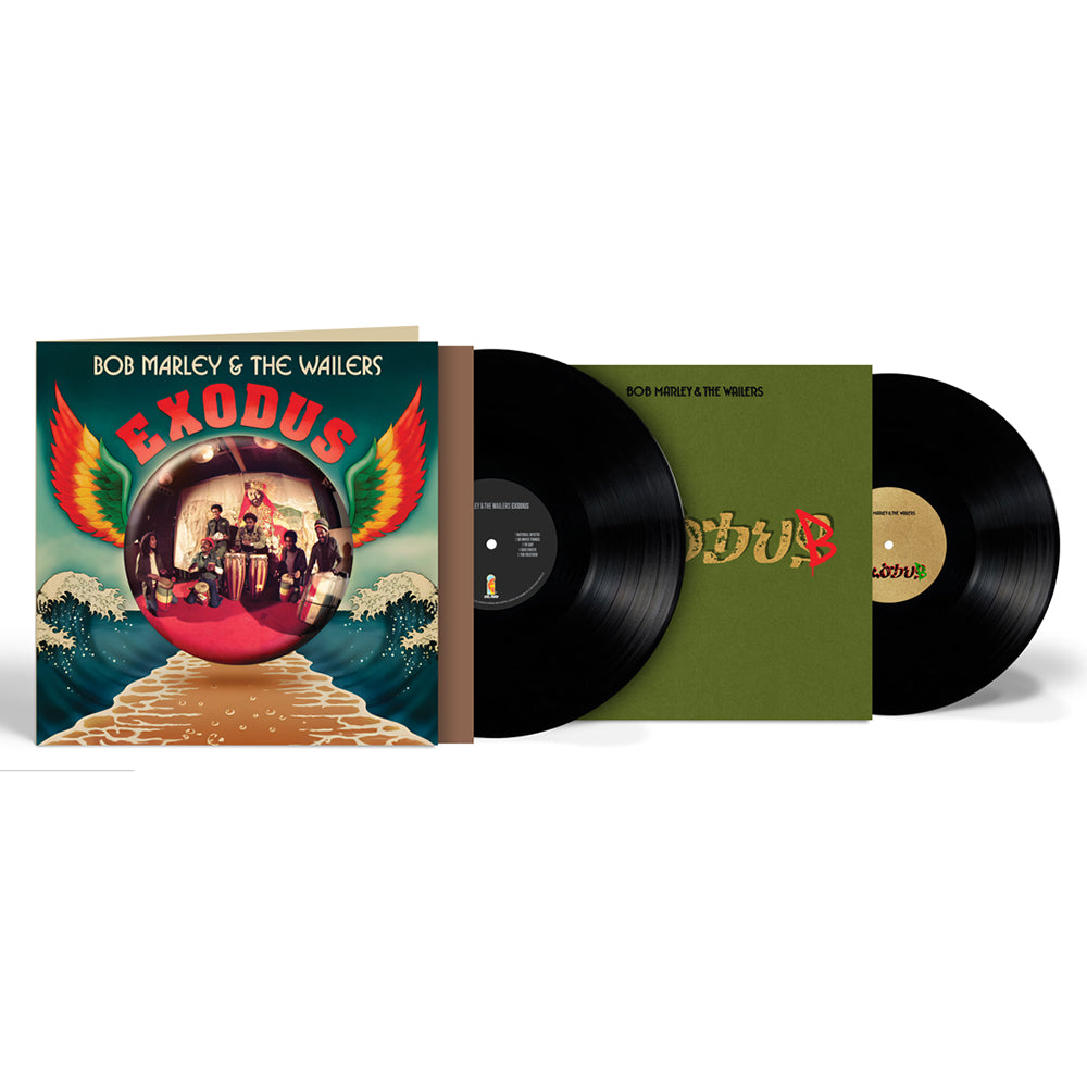 Exodus | Vinile Numerato Alternate Cover + Vinile 10'' copertina alternativa dell'iconico album di bob marley che ha fatto la storia del genere raggae jamaicano