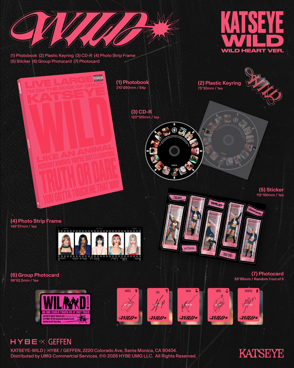 WILD | CD Esclusivo (Wild Heart ver.) + Card Autografata