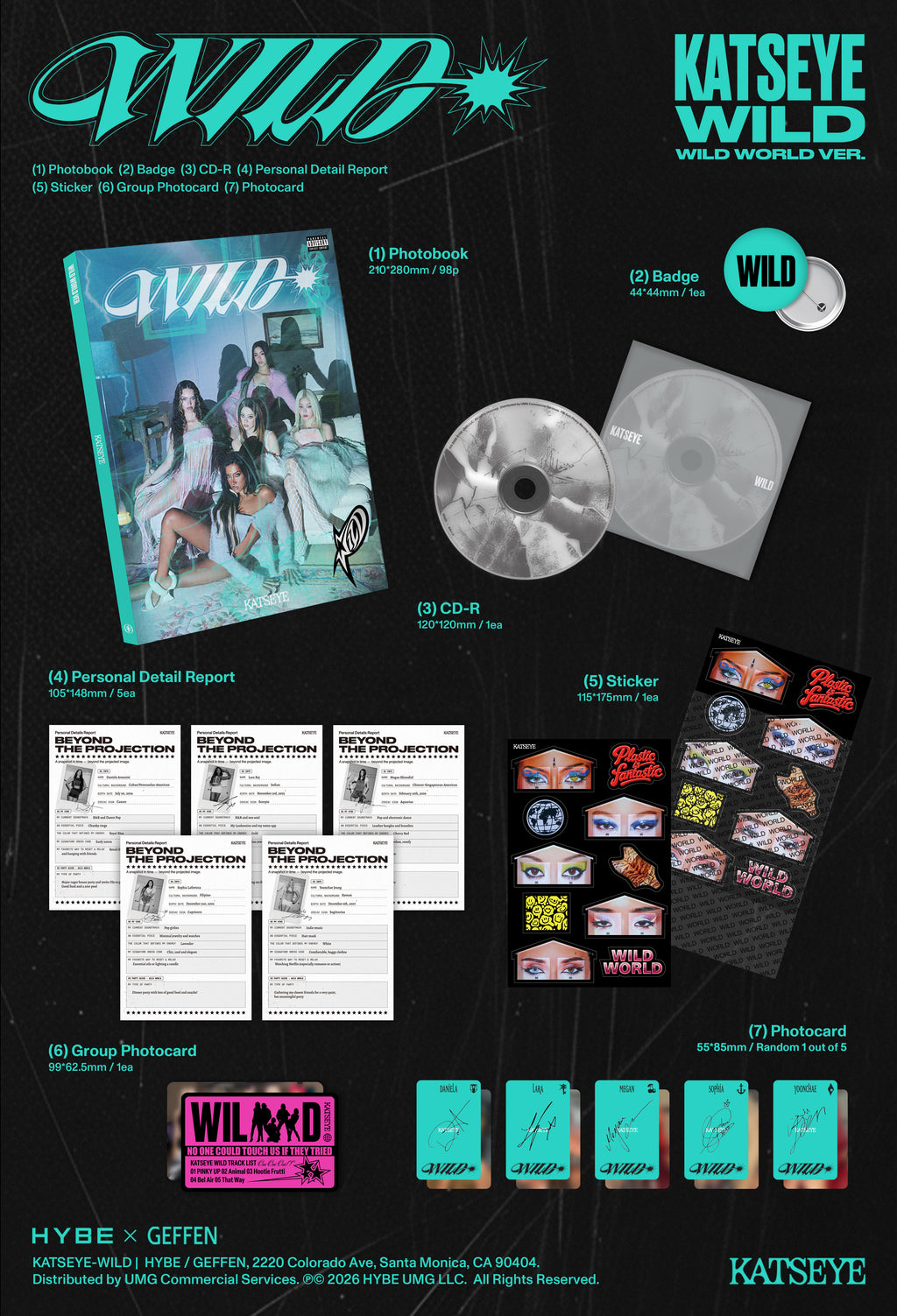WILD | CD Esclusivo (Wild World ver.) + Card Autografata