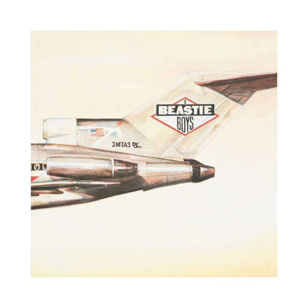 La copertina disegnata presente sul vinile dell'iconico album Licensed to Ill di Beastie Boys