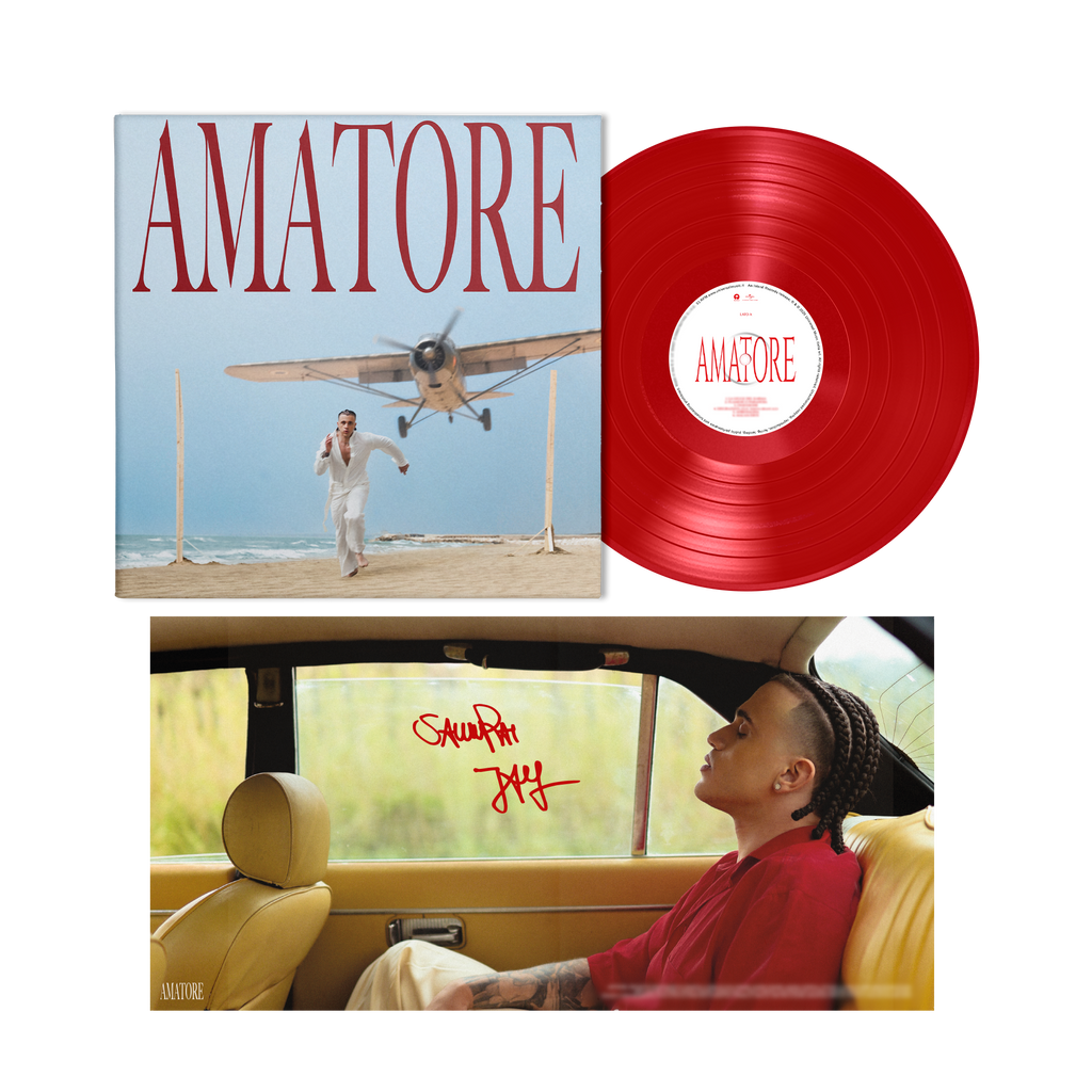 AMATORE | Vinile Colorato Numerato + Poster Autografato