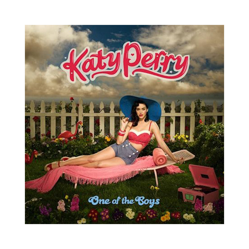 La copertina di One Of The Boys, il secondo album di Katy Perry uscito originariamente nel 2008 e ora ristampato in questa versione su vinile