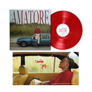 AMATORE | Vinile Alt Cover Colorato Numerato + Poster Autografato