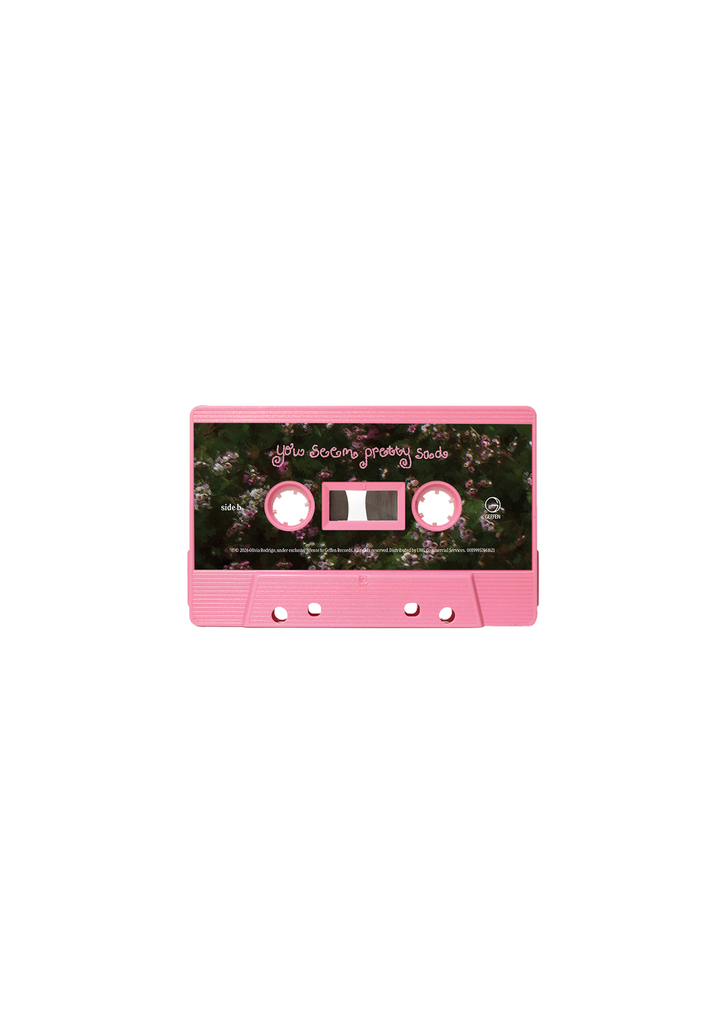 you seem pretty sad for a girl so in love | Musicassetta baby pink