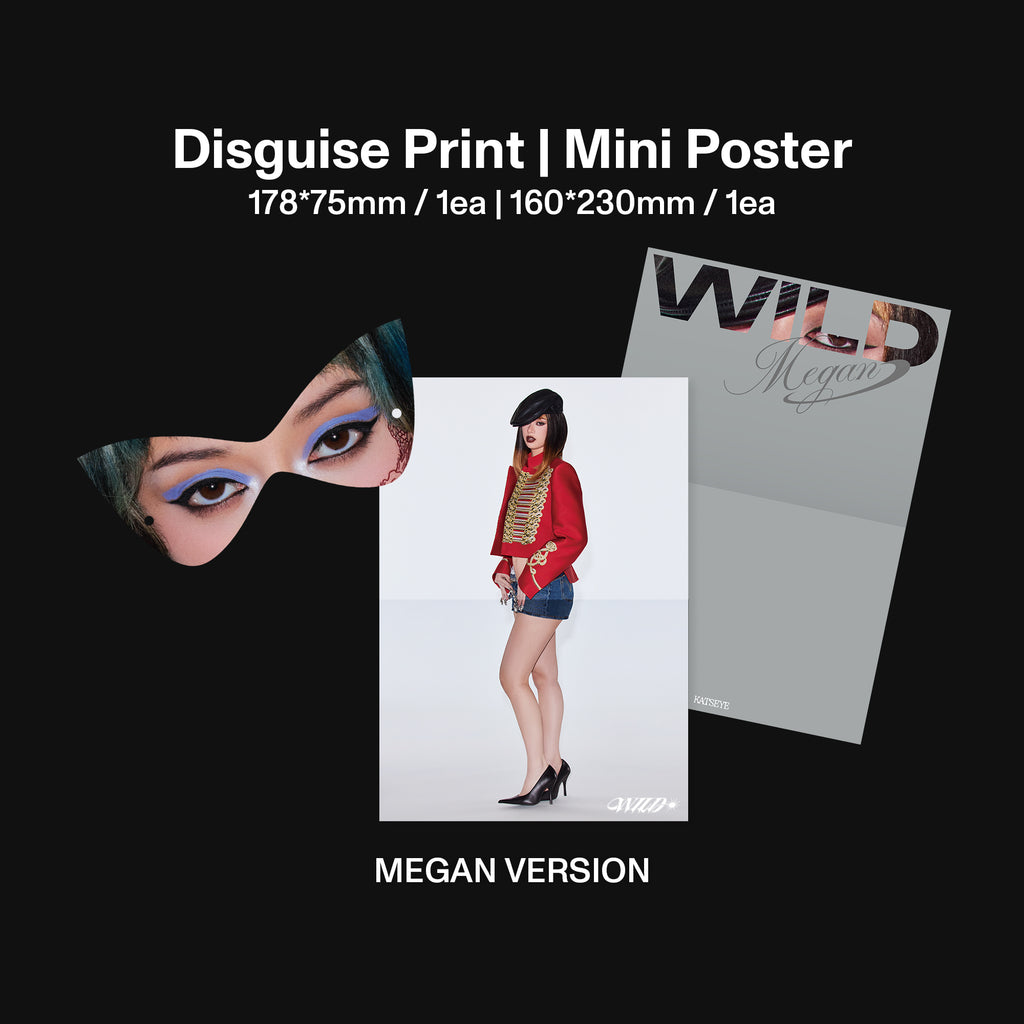 WILD | CD Member ver. ''Megan''