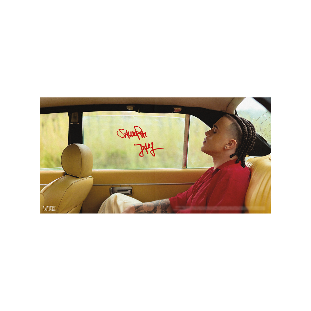 AMATORE | Vinile Alt Cover Colorato Numerato + Poster Autografato