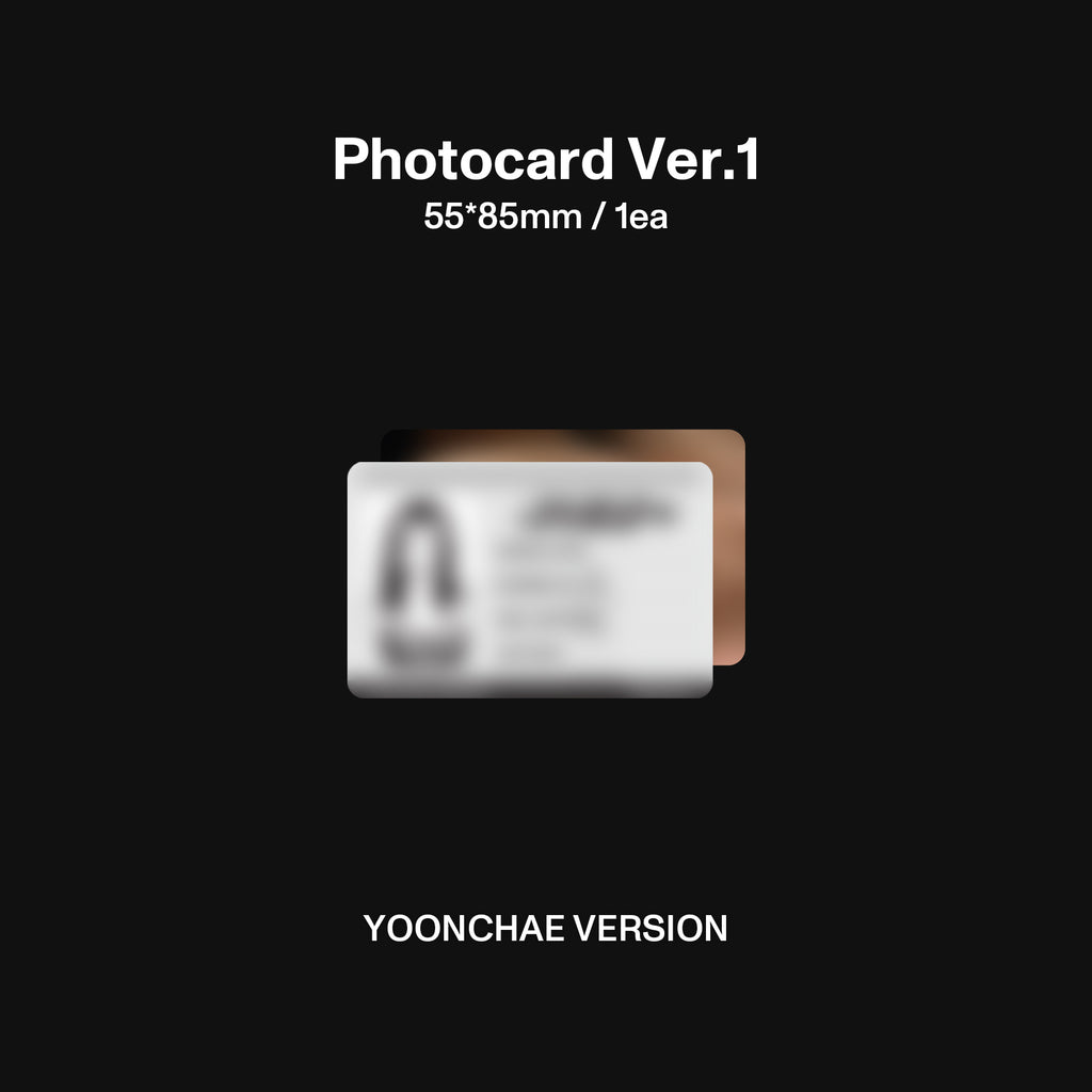 WILD | CD Member ver. ''Yoonchae''