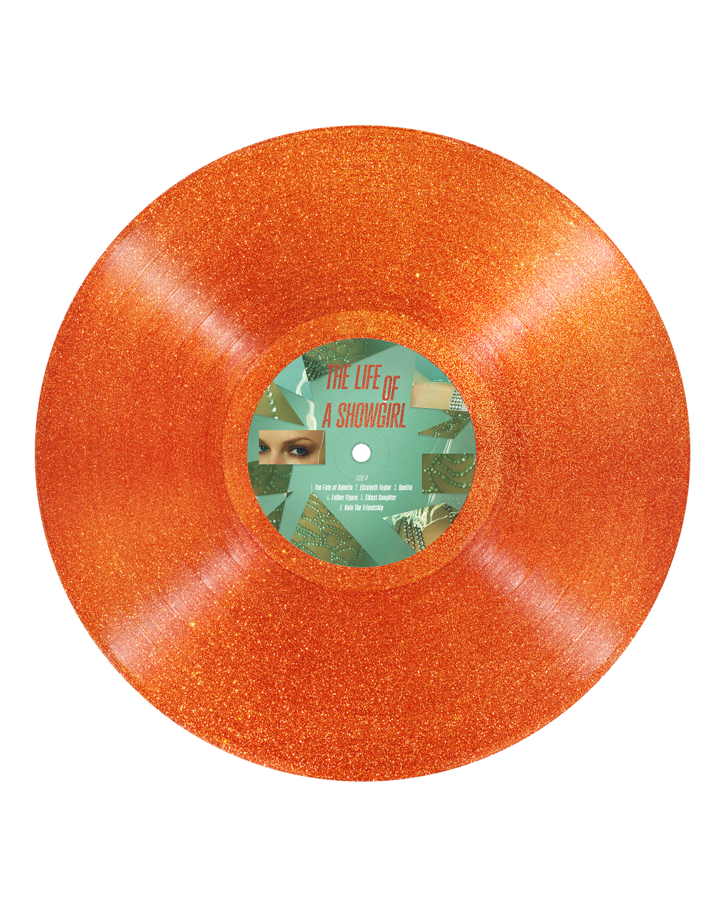 THE LIFE OF A SHOWGIRL | Vinile Sweat And Vanilla Perfume Portofino Orange Glitter