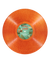 THE LIFE OF A SHOWGIRL | Vinile Sweat And Vanilla Perfume Portofino Orange Glitter
