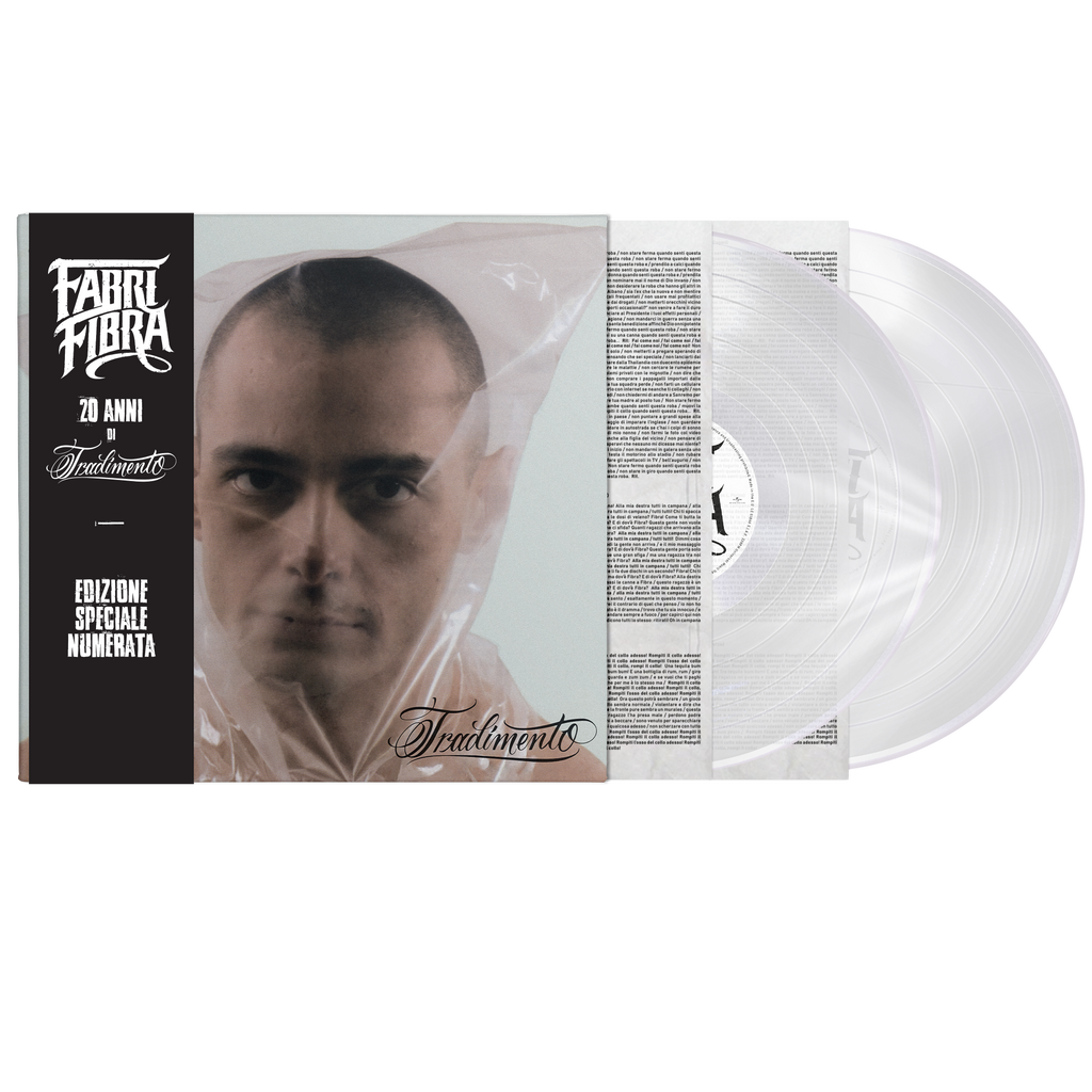 Tradimento (20° Anniversario) | Doppio Vinile ''Clear Plastic'' Numerato