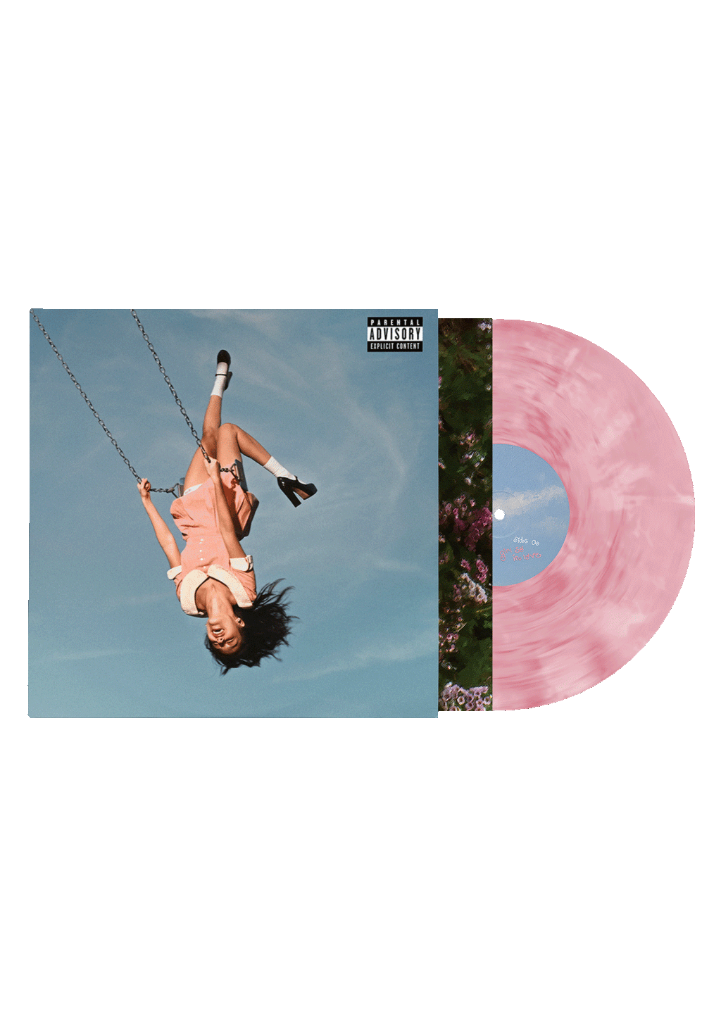 you seem pretty sad for a girl so in love | Vinile Rosa Cover Lenticolare 'feminine intuition'