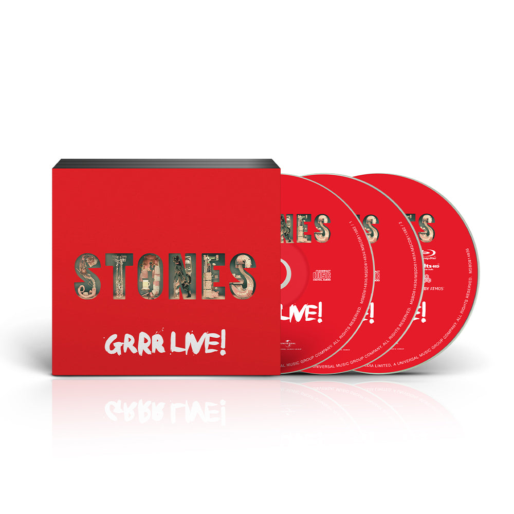 GRRR Live! | Doppio CD + Blu-ray