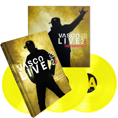 VASCO LIVE 20/26 - THE ESSENTIALS | 3LP Colorati Numerati + Libro Fotografico