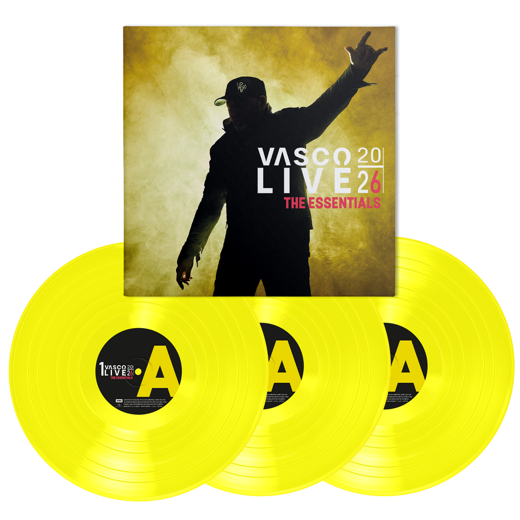 VASCO LIVE 20/26 - THE ESSENTIALS | 3LP Colorati Numerati + Libro Fotografico