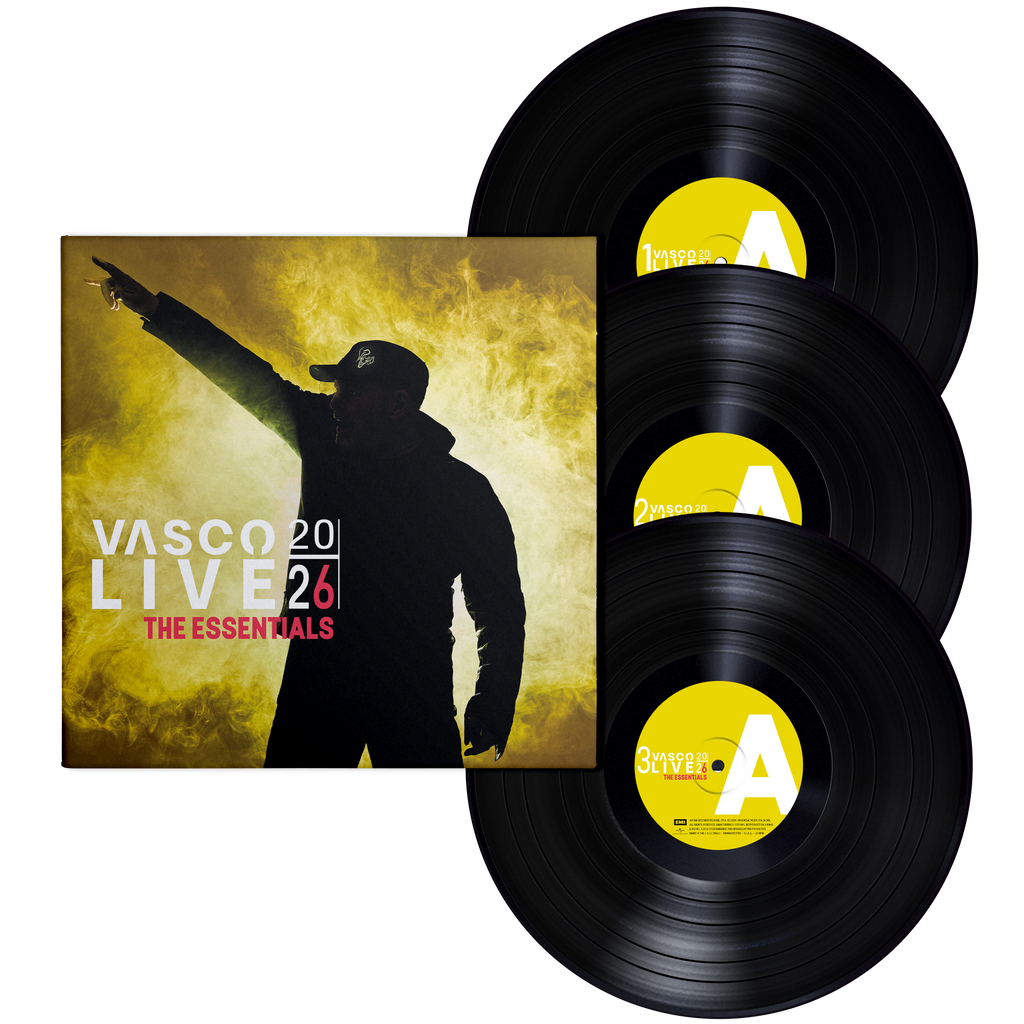 VASCO LIVE 20/26 - THE ESSENTIALS | Triplo Vinile + Libro Fotografico