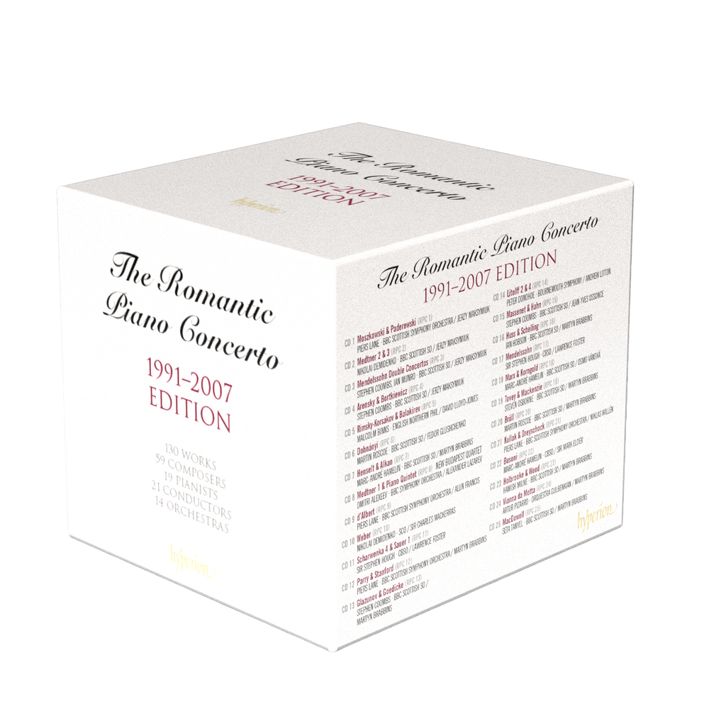 The Romantic Piano Concerto 1991 – 2007 Edition (Set 1) | 50 CD Box Set
