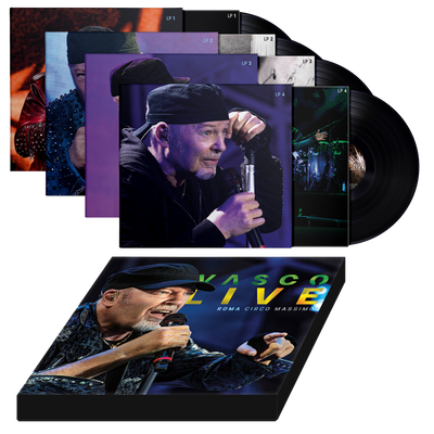 Vasco Live Roma Circo Massimo | Box 4LP