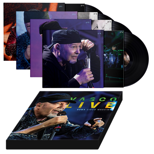 Vasco Live Roma Circo Massimo | Box 4LP