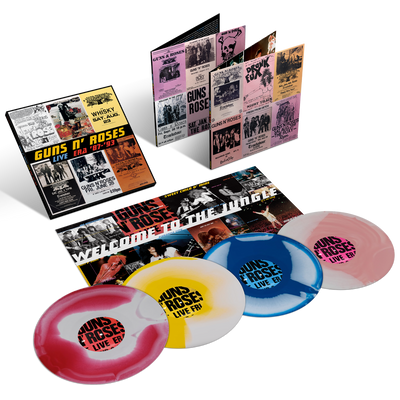 Live Era '87 -'93 | 4 LP Colorati Box Set