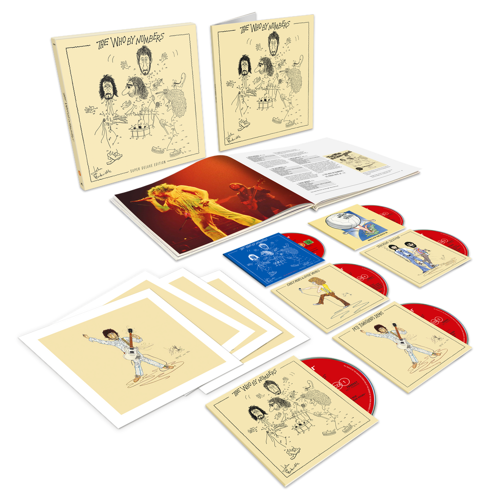 The Who By Numbers | 5 CD + Blu-ray Limited Edition Box Set