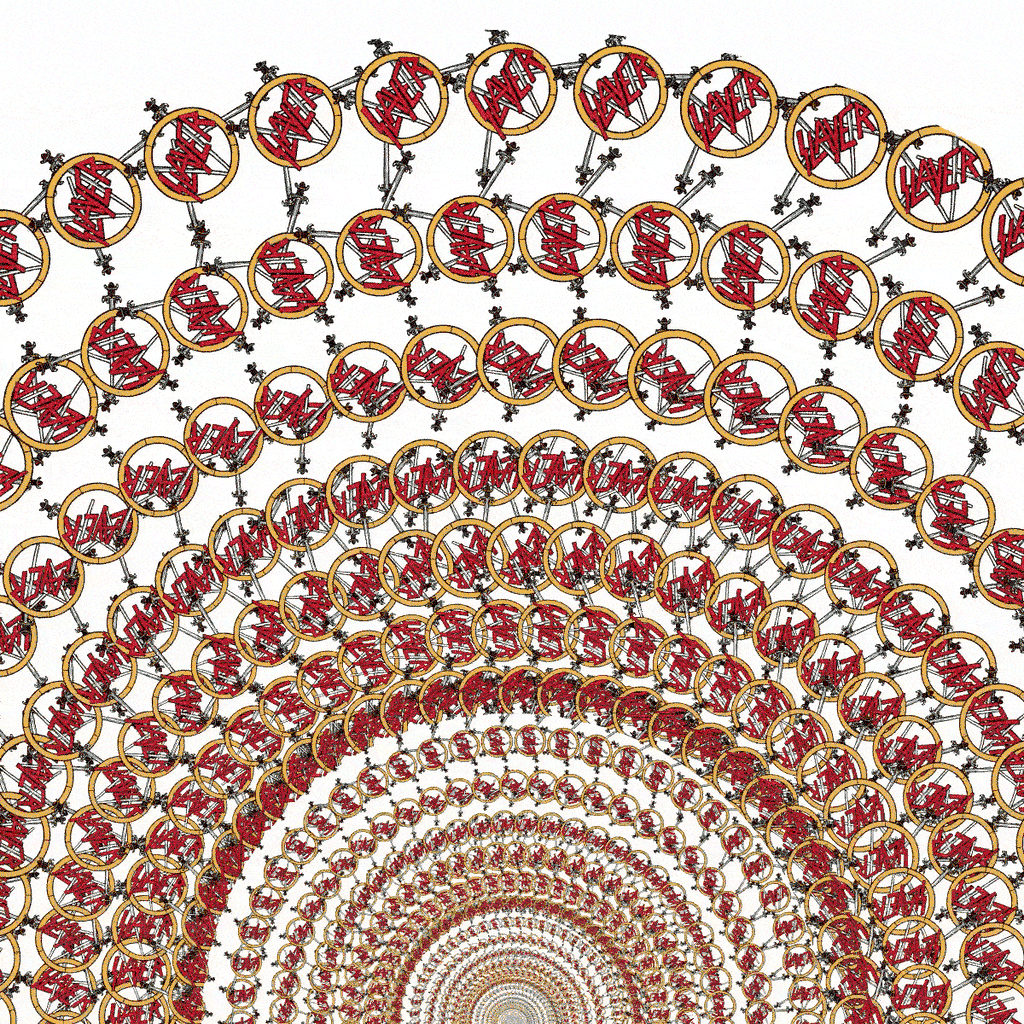 Reign In Blood (40th Anniversary) | LP Zoetrope ''Blood'' Filled
