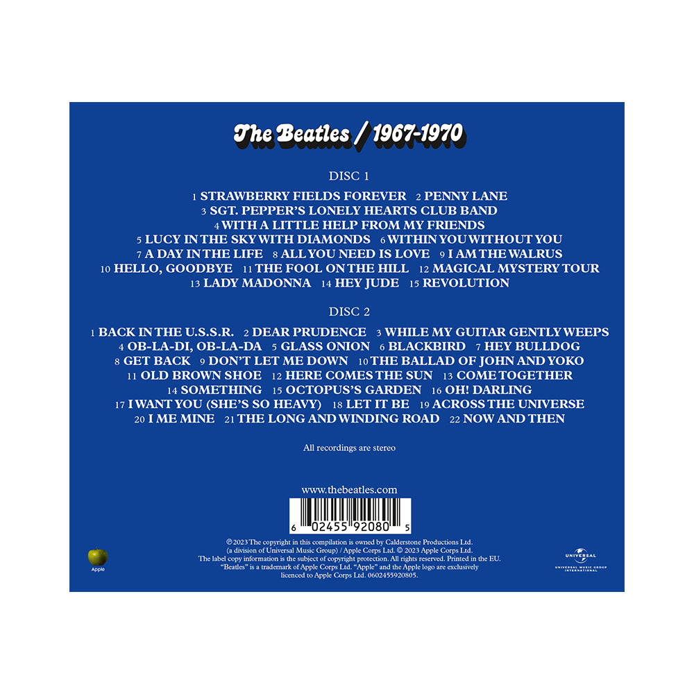 The Beatles 1967-1970 (2023 Edition) | Doppio CD