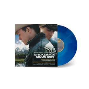 vinile colorato LP 33 giri blu con sfumature colonna sonora film originale brokeback mountain
