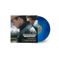 vinile colorato LP 33 giri blu con sfumature colonna sonora film originale brokeback mountain