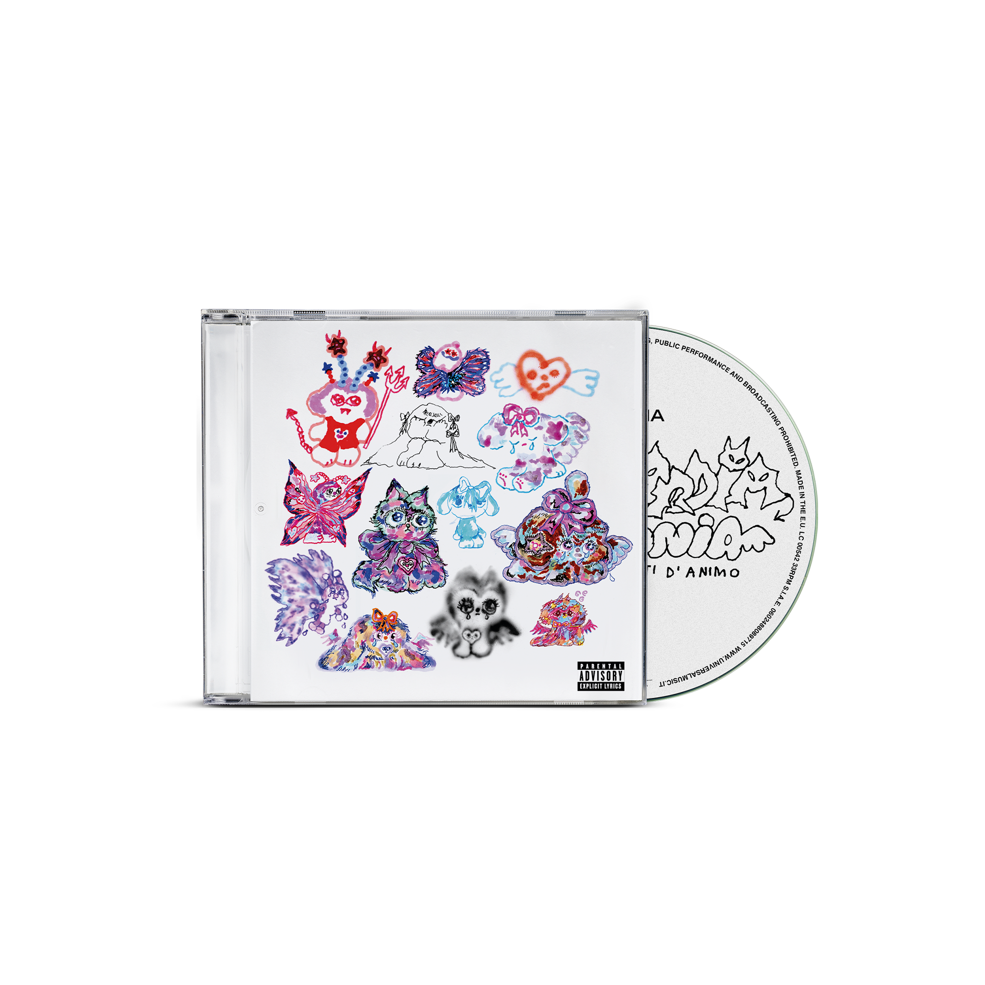 DISCORDIA, ARMONIA E ALTRI STATI D’ANIMO | CD Cover 3
