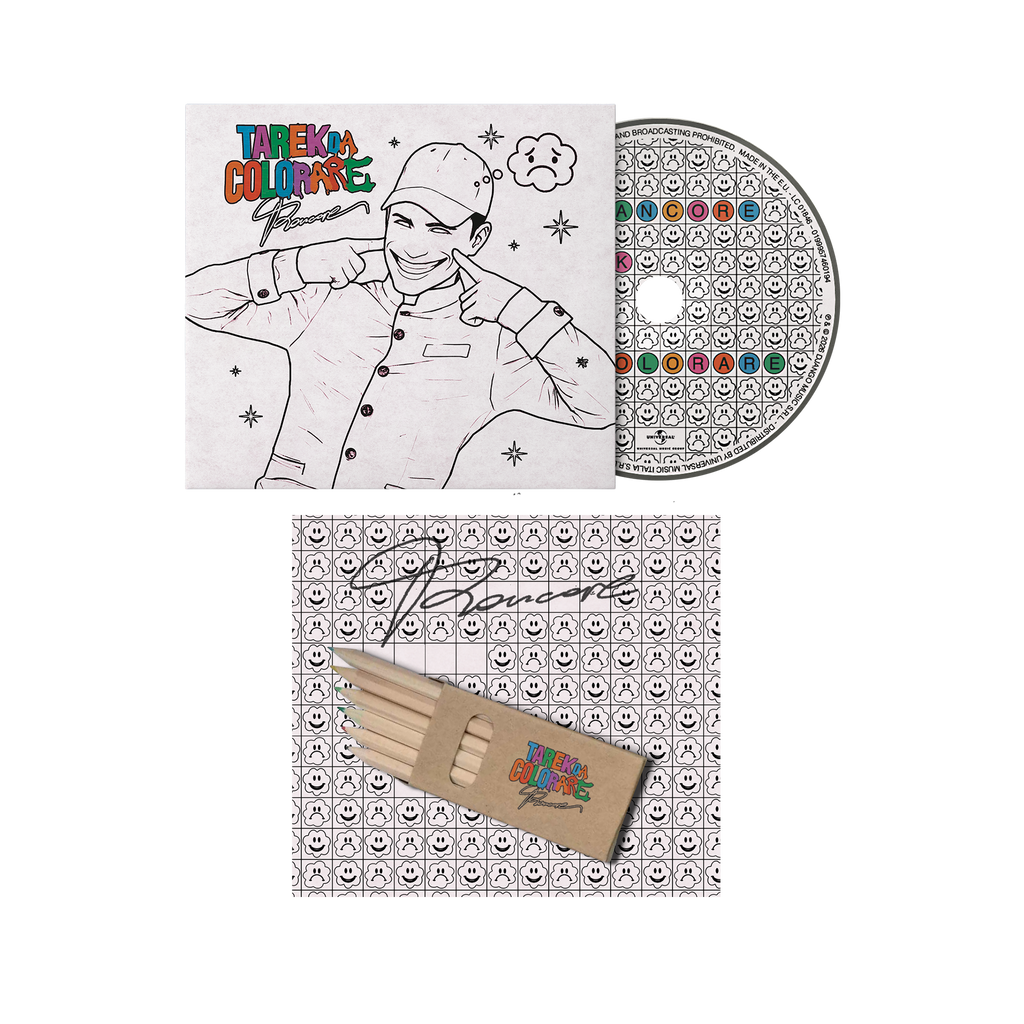 Tarek da Colorare | CD Autografato Numerato + Set di Matite