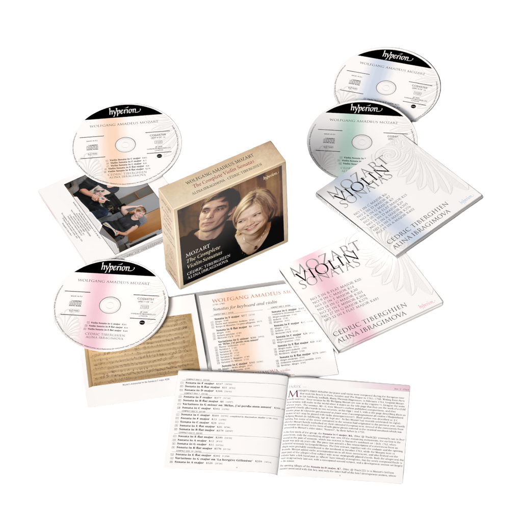 Mozart: The Complete Violin Sonatas | 10 CD Box Set Limited Edition