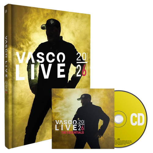 VASCO LIVE 20/26 - THE ESSENTIALS | CD + Libro Fotografico