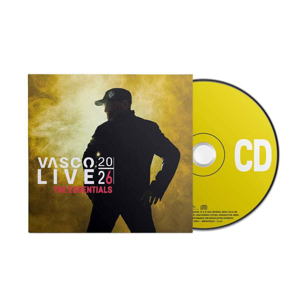 VASCO LIVE 20/26 - THE ESSENTIALS | CD + Libro Fotografico