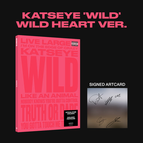 WILD | CD Esclusivo (Wild Heart ver.) + Card Autografata