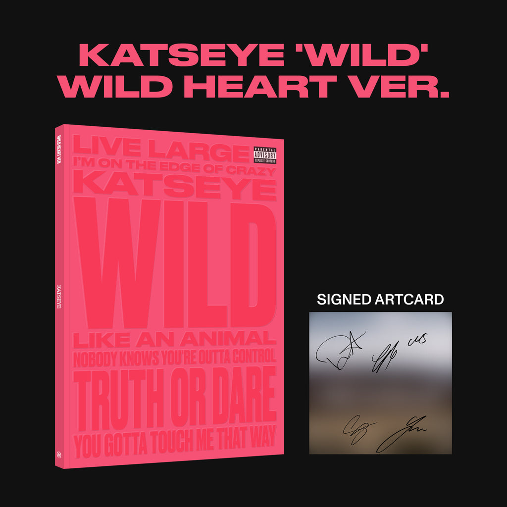 WILD | CD Standard (Wild Heart ver.) + Card Autografata